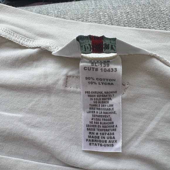 Hard Tail | Sexy off the shoulder Tee | sz M | Very Good Condition - Picture 7 of 9